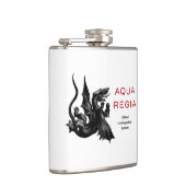 Aqua Regia Flask - Witte achtergrond Heupfles (Rechts)