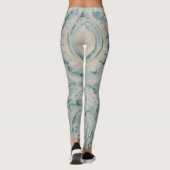 Aqua Renaissance Vine Leggings (Achterkant)