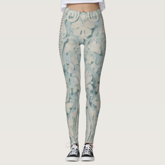 Aqua Renaissance Wing Leggingen Leggings (Voorkant)