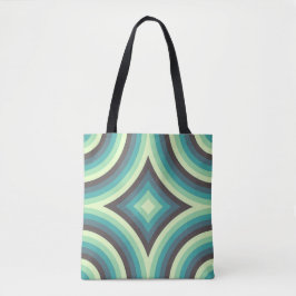 Aqua Resonance Pulse Tote Bag