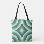 Aqua Resonance Pulse Tote Bag (Achterkant)