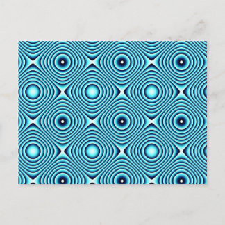 Aqua Rings Patroon Briefkaart