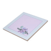 Aqua Roos decoratief Tegeltje (Zijkant)