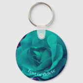 Aqua Roos ventilator op maat Sleutelhanger (Voorkant)