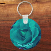 Aqua Roos ventilator op maat Sleutelhanger (Voorkant)