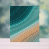 Aqua Sand Flow Acryl Bord (Neutraal)