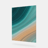 Aqua Sand Flow Acryl Bord (Hoek)