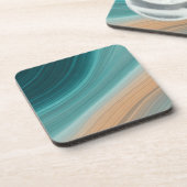 Aqua Sand Flow Bier Onderzetter (Linkerzijde)