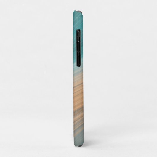 Aqua Sand Flow Case-Mate iPhone Case (Achterkant/links)
