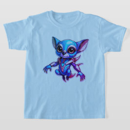 Aqua Schattige T-shirt