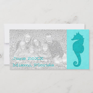 Aqua Seahorse Mosaic 2
