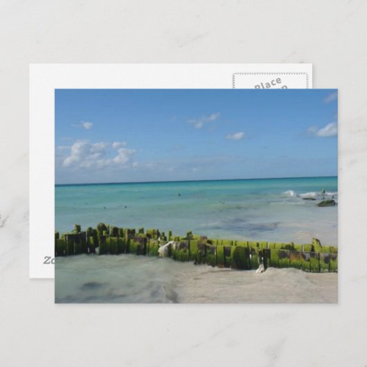 Aqua Serenity Briefkaart (Voorkant / Achterkant)