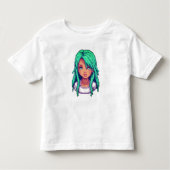 Aqua Serenity Kinder Shirts (Voorkant)