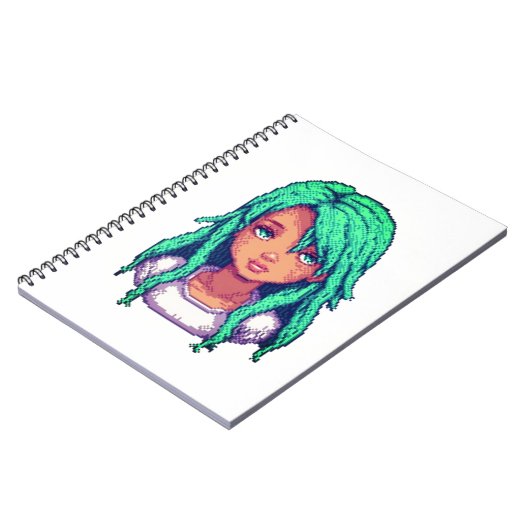 Aqua Serenity Notitieboek (Linkerzijde)