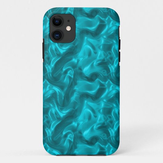 Aqua Silk iPhone 5 Hoesje (Achterkant)