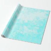 Aqua Sky Cadeaupapier (Uitgerold)