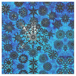 Aqua Snowflake van Lillian Stof