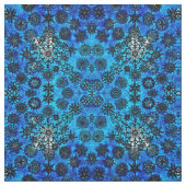 Aqua Snowflake van Lillian Stof (Swatch)