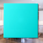 Aqua Solid Color | Klassiek | Elegant Tegeltje<br><div class="desc">Aqua Solid Color | Klassiek | Elegant | Trendy | Stijlvol | Cadeau</div>