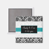 aqua Sparen de datummagneet Magneet (Voorkant / Achterkant)