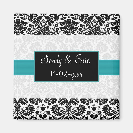 aqua Sparen de datummagneet Magneet (Voorkant)