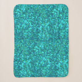 Aqua Spark Dekbed Sherpa Deken