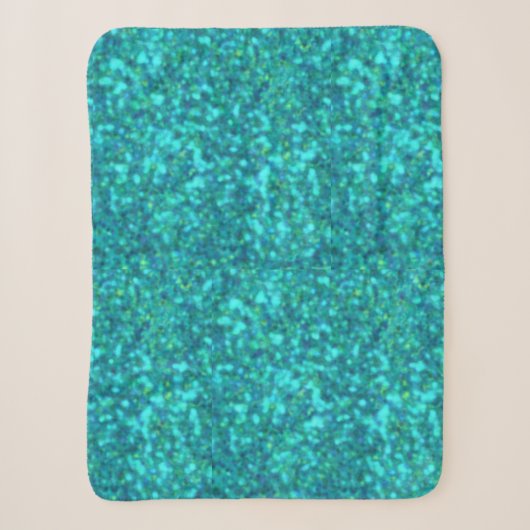 Aqua Spark Dekbed Sherpa Deken (Voorkant)