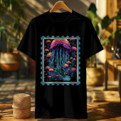 Aqua Spectacle: Reuze kleurrijke kwal T-shirt