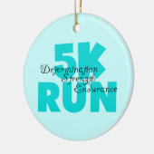 Aqua Sports 5.000 draaien Keramisch Ornament (Links)