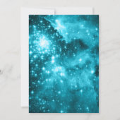 Aqua Stars Celestial Blank Kaart (Voorkant)