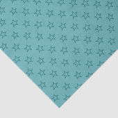 Aqua Stars Tissuepapier (Detail)