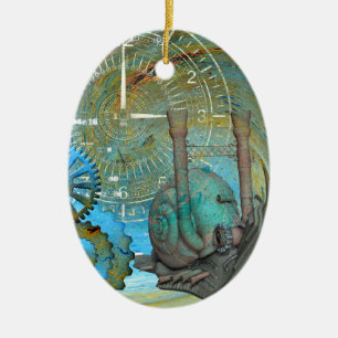 Aqua Steam Snagelreiziger Keramisch Ornament