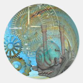 Aqua Steam Snagelreiziger Ronde Sticker