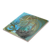 Aqua Steam Snagelreiziger Tegeltje (Zijkant)