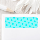 Aqua Stippen Etiket (Insitu)