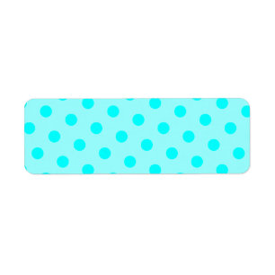 Aqua Stippen Etiket