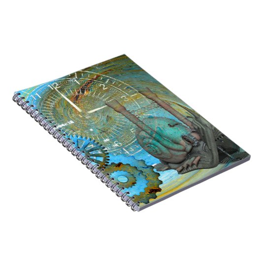 Aqua Stoom Slak Reiziger Notitieboek (Rechterzijde)