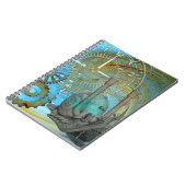 Aqua Stoom Slak Reiziger Notitieboek (Linkerzijde)