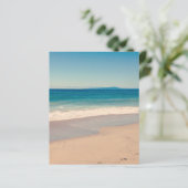 Aqua strand foto papier vellen (Staand voorkant)