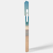 Aqua strand scene Case-Mate iPhone case (Achterkant / Links)