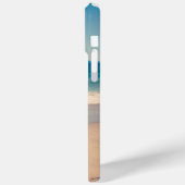 Aqua strand scène foto Case-Mate iPhone case (Achterkant / Links)
