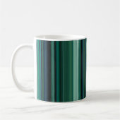 Aqua Strepen Koffiemok (Links)