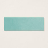 Aqua String Lights Bruiloft invoegen Kaart (Achterkant)