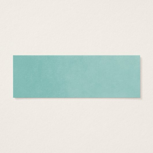 Aqua String Lights Bruiloft invoegen Kaart (Achterkant)