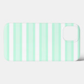 Aqua Stripe iPad Mini-hoesje Case-Mate iPhone Case (Achterkant (horizontaal))