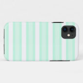 Aqua Stripe iPhone hoesje (Achterkant (horizontaal))