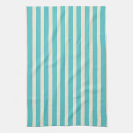 Aqua Stripes Theedoek