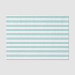 Aqua Stripes tissuepapier