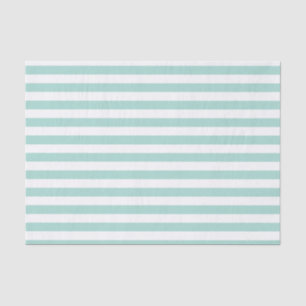 Aqua Stripes tissuepapier