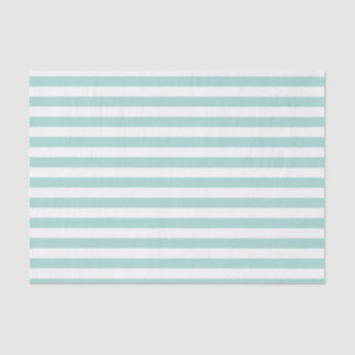 Aqua Stripes tissuepapier